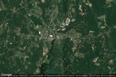 Vue aérienne de East Pepperell