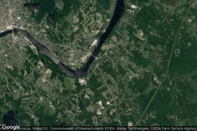 Vue aérienne de Groveland