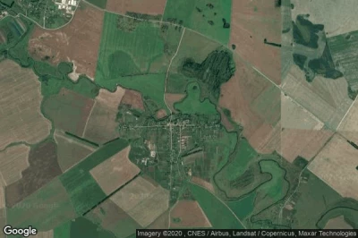 Vue aérienne de Shekshovo