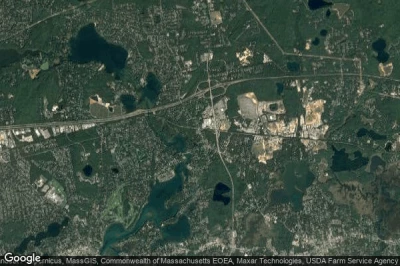 Vue aérienne de South Dennis