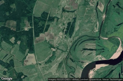 Vue aérienne de Shchëkino