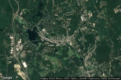 Vue aérienne de Whitinsville