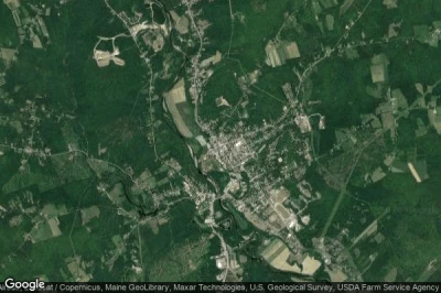 Vue aérienne de Farmington