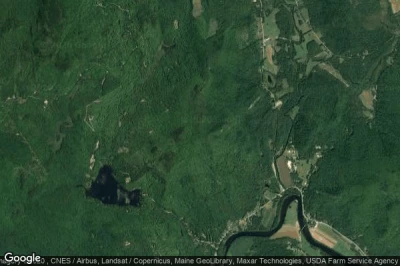 Vue aérienne de Oxford County