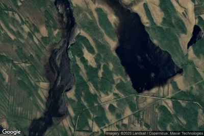 Vue aérienne de Segezha