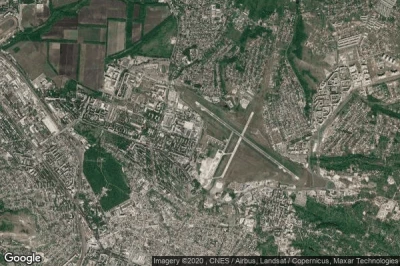 Vue aérienne de Saratov