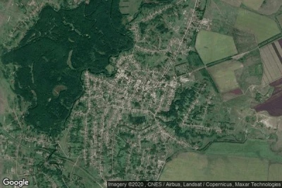 Vue aérienne de Samoylovka