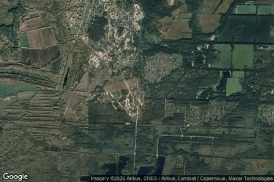 Vue aérienne de Ryazanovskiy