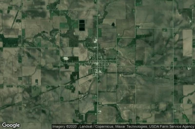 Vue aérienne de Brownsdale