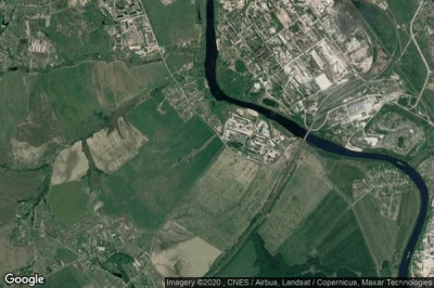 Vue aérienne de Ratmirovo
