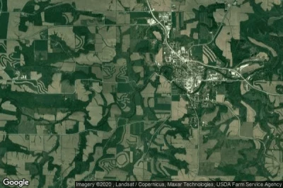 Vue aérienne de Fillmore County