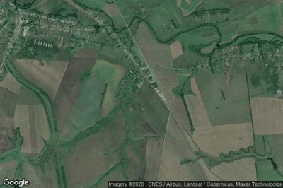 Vue aérienne de Prudskiye Vyselki