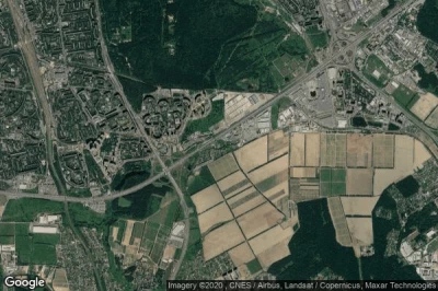 Vue aérienne de Blizhniye Prudishchi