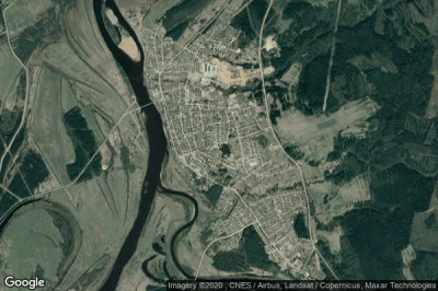 Vue aérienne de Podosinovets
