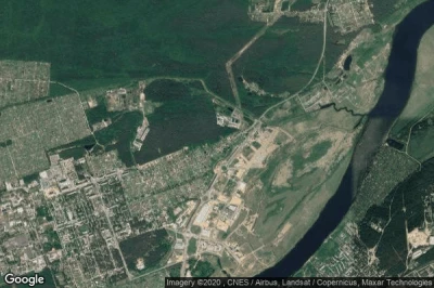 Vue aérienne de Podberez’ye