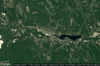 Vue aérienne de Goffstown