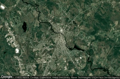 Vue aérienne de Somersworth