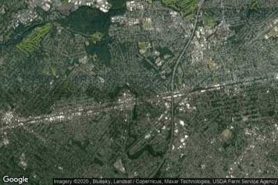 Vue aérienne de Cranford