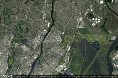 Vue aérienne de North Arlington