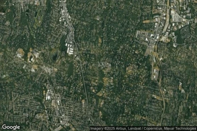 Vue aérienne de Saddle River