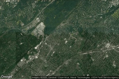 Vue aérienne de Scotch Plains