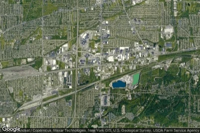 Vue aérienne de Cheektowaga