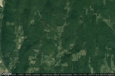 Vue aérienne de Crum Town