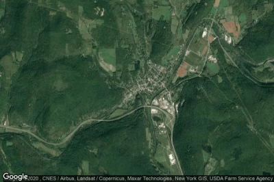 Vue aérienne de Deposit