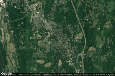 Vue aérienne de East Greenbush