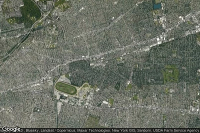 Vue aérienne de Floral Park