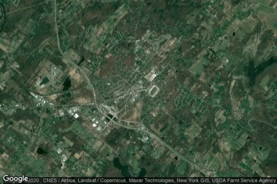 Vue aérienne de Goshen