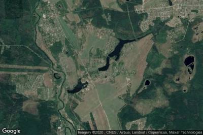 Vue aérienne de Pashukovo