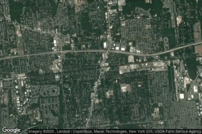 Vue aérienne de Medford