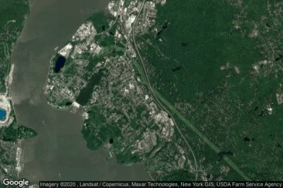 Vue aérienne de Montrose