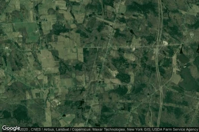 Vue aérienne de Oswego County