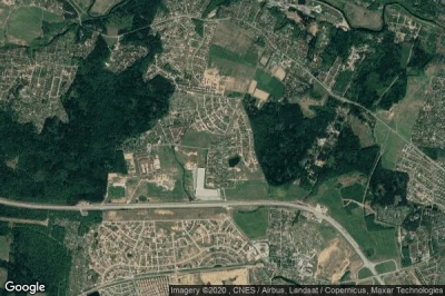 Vue aérienne de Padikovo