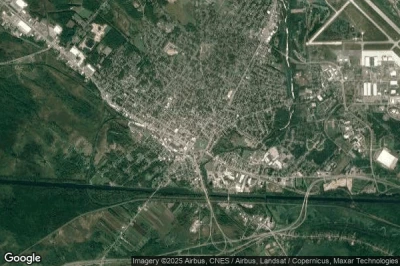 Vue aérienne de Rome