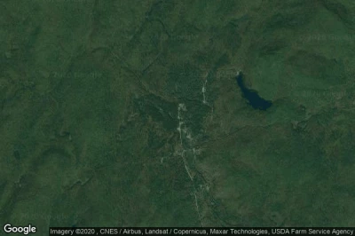 Vue aérienne de Upper Benson