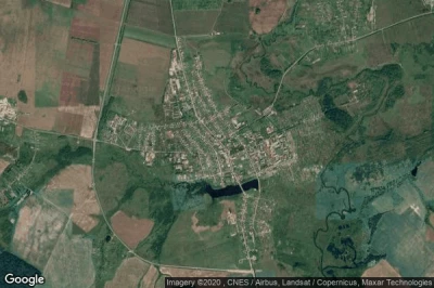 Vue aérienne de Orshanka