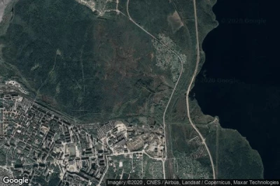Vue aérienne de Olenegorsk