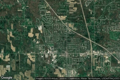 Vue aérienne de Mahoning County