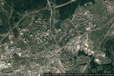 Vue aérienne de Odintsovo