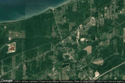 Vue aérienne de North Kingsville