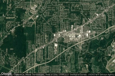 Vue aérienne de North Olmsted