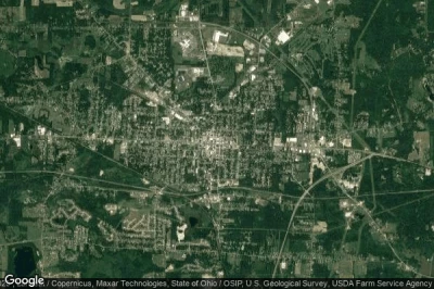 Vue aérienne de Ravenna