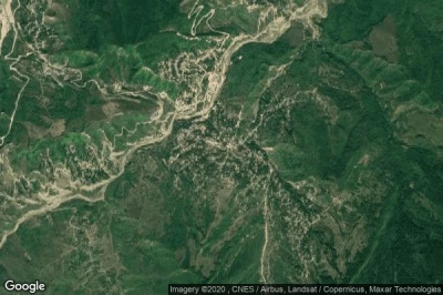 Vue aérienne de Nozhay-Yurt