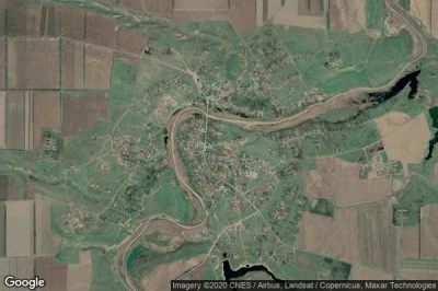 Vue aérienne de Novyy Yegorlyk