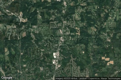 Vue aérienne de Bakerstown