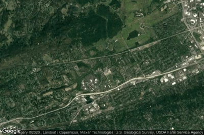 Vue aérienne de Chesterbrook