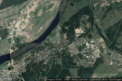 Vue aérienne de Novo-Ivan’kovo